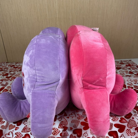 💝 Isaac Mizrahi Kids Best Friends Heart Pillow Set (2) Plush Valentine Decor NWT - Picture 6 of 10